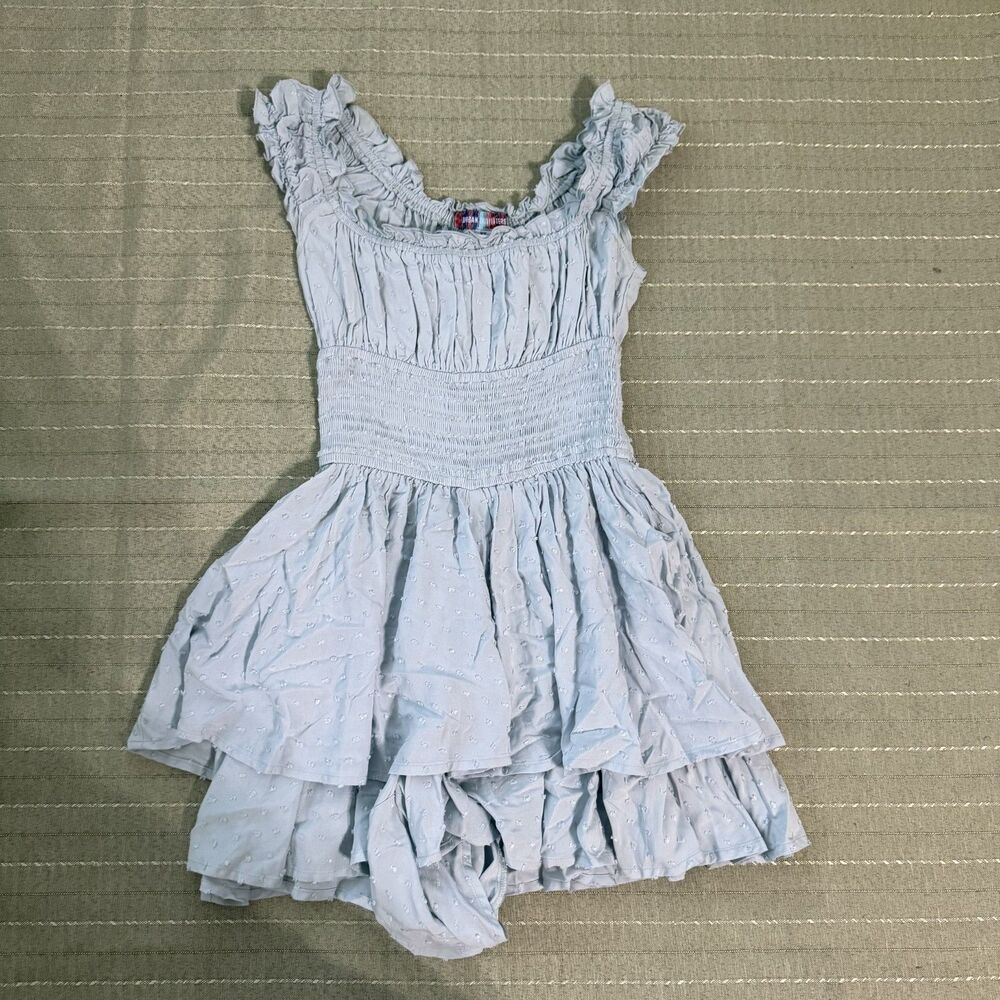 Urban Outfitters Womens Blue Romper Dress Size XS Great Condition